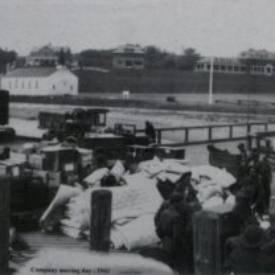 PT-1e.+Chapel+at+Fort+Andrews+(background)_company+moving+in+day+chaos+(1941)